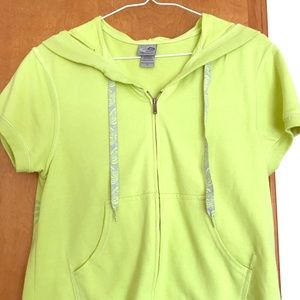 Adorable short sleeve hoodie